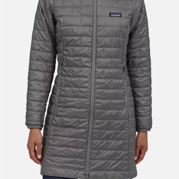 Grey Nano Puff Patagonia Packable Down Parka Jacket Gray XS excellent condition - Picture 7 of 7